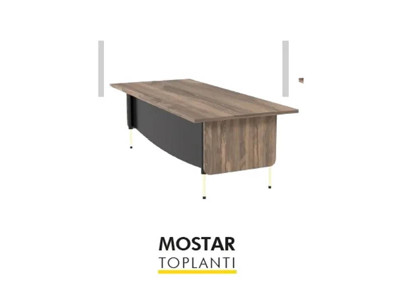 Mostar Toplantı Masası – Toplantı ve Banko