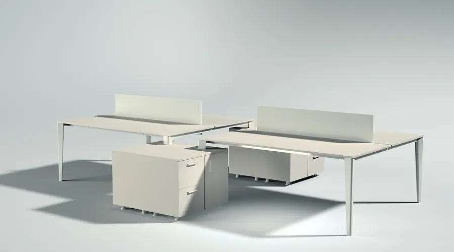Prizma Etajerli Work Station – görsel 2